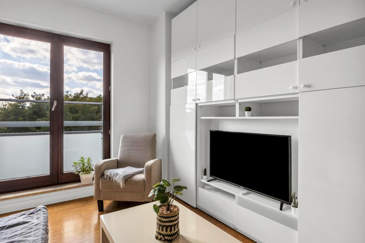 1Br New Apt 20Min Centre Parking Warschau Exterior foto