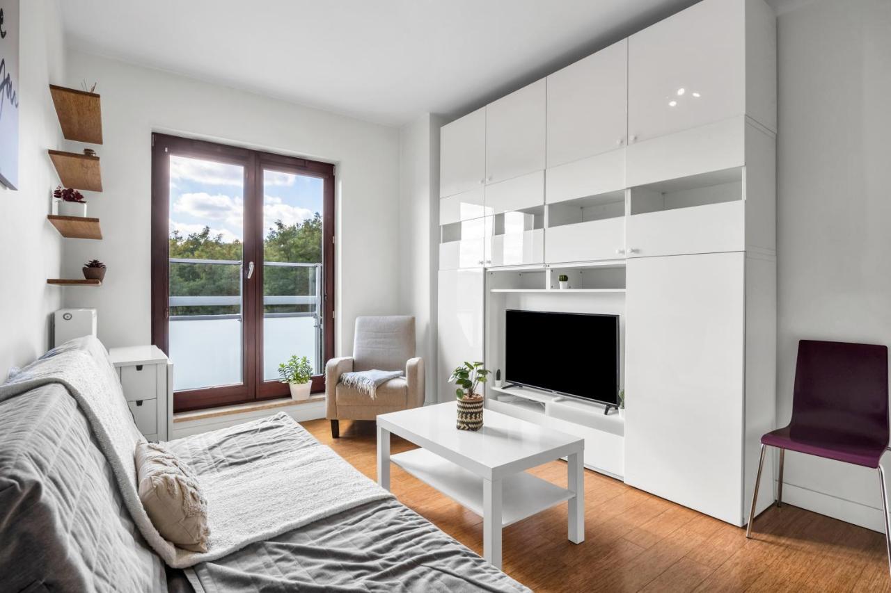 1Br New Apt 20Min Centre Parking Warschau Exterior foto